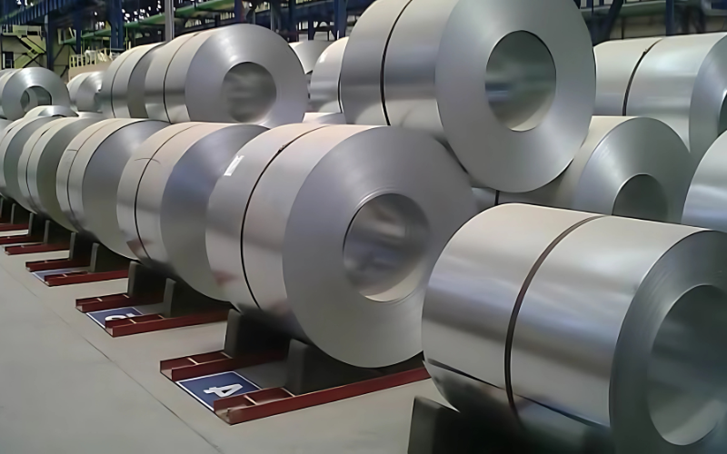 Duplex steel coil